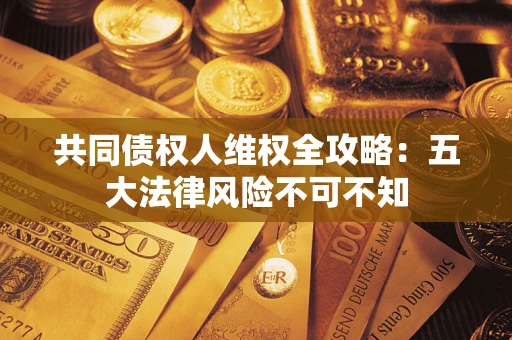 北京共同债权人维权全攻略：五大法律风险不可不知