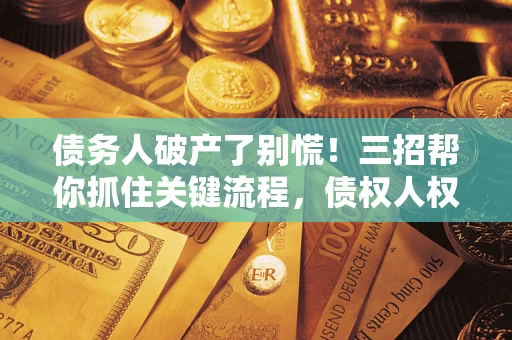 北京债务人破产了别慌！三招帮你抓住关键流程，债权人权益不再缩水