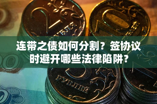 北京连带之债如何分割？签协议时避开哪些法律陷阱？