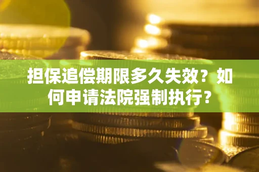 北京担保追偿期限多久失效？如何申请法院强制执行？