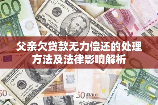 北京父亲欠贷款无力偿还的处理方法及法律影响解析