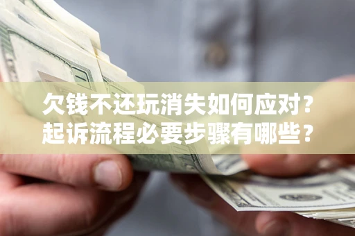 北京欠钱不还玩消失如何应对？起诉流程必要步骤有哪些？